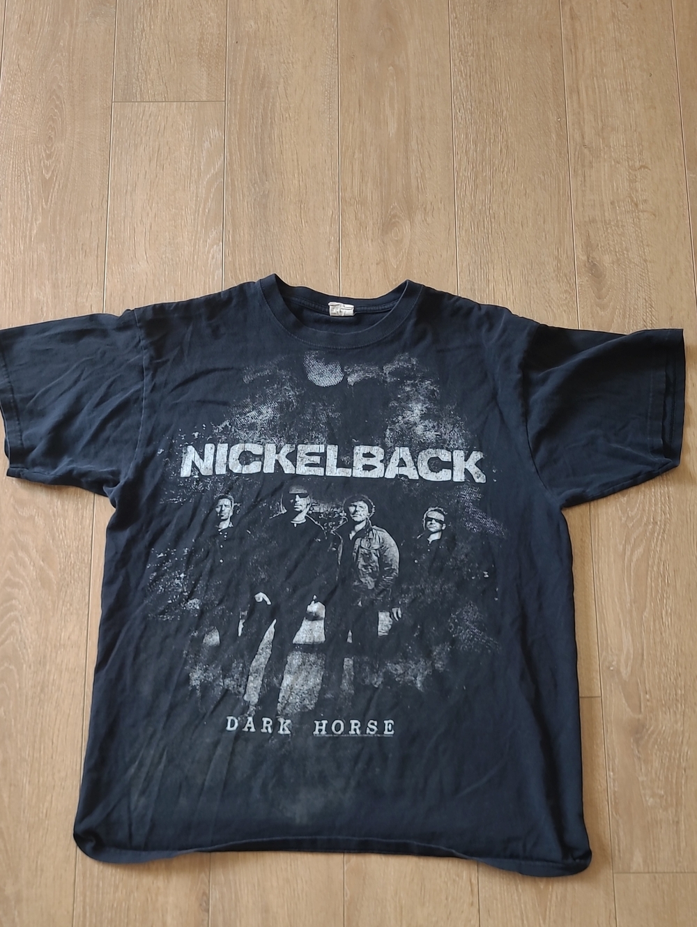 2010 Offical Anvil Black Nickelback 'Dark Horse' Band Conert Tee